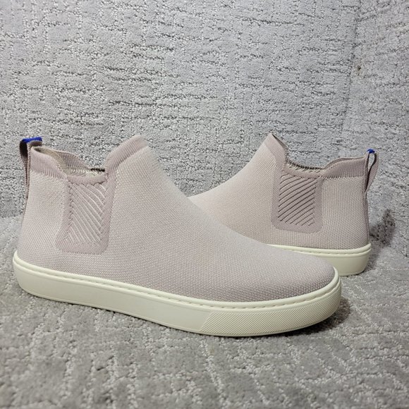 Rothy's The Chelsea Lilac Gray Pull On Ankle Boots Size US 8, 8.5, 9, 10.5 - Picture 1 of 12